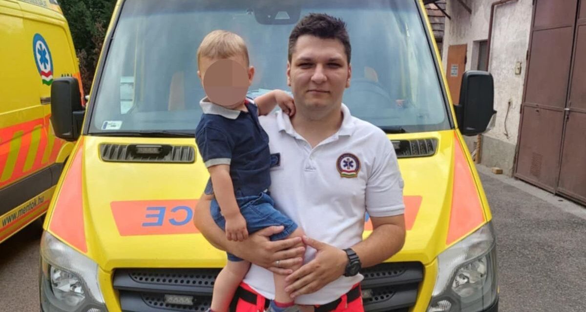 „Hirtelen szívmegállás okozta a halálát” – megszólalt a 38 éves korában elhunyt pestlőrinci mentős felesége, Zsolt életét bajtársai sem tudták megmenteni