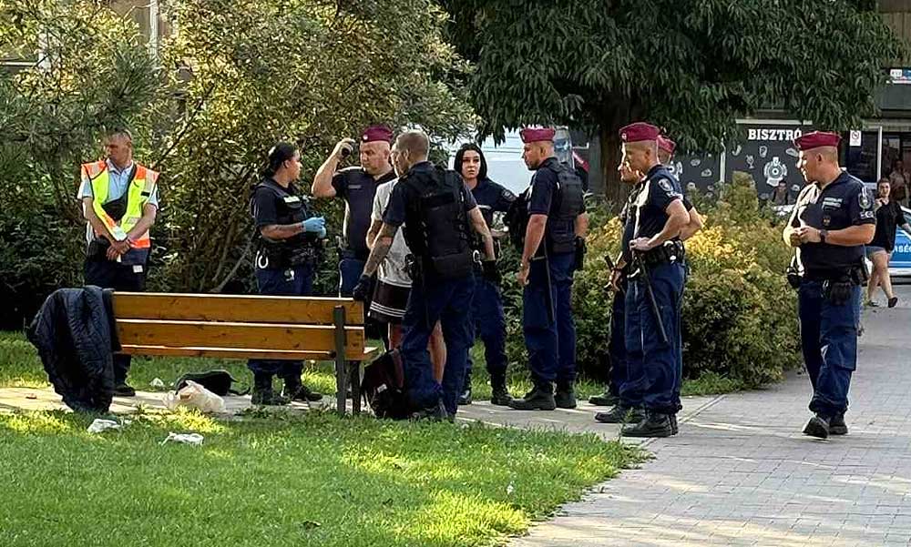 Késelés Szolnokon: óriási erőkkel vonultak ki a rendőrök a vasútállomáshoz