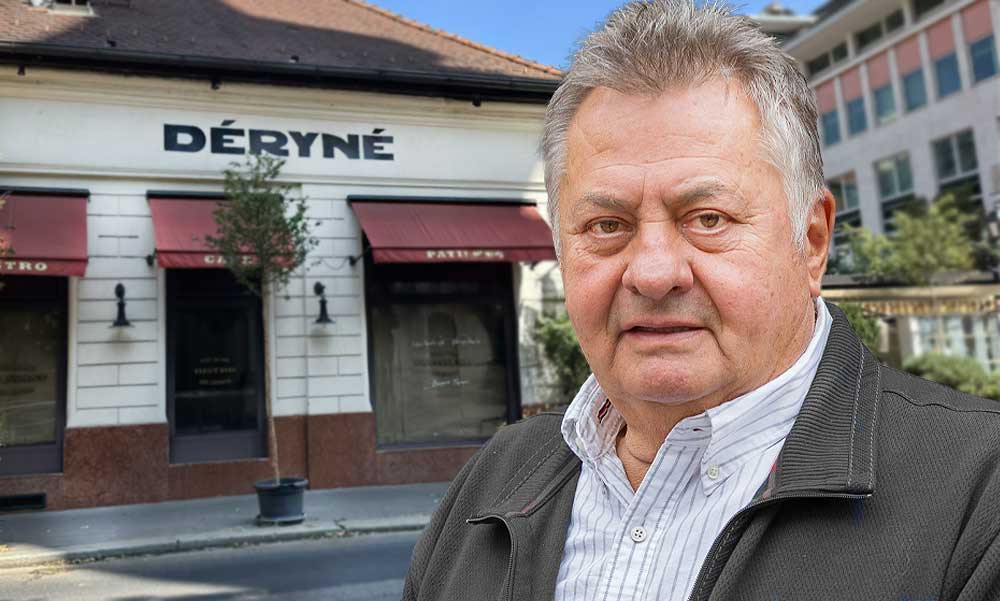 Tűz a Dérynében: kigyulladt az egykori bemondó, Kovács P. József családi étterme