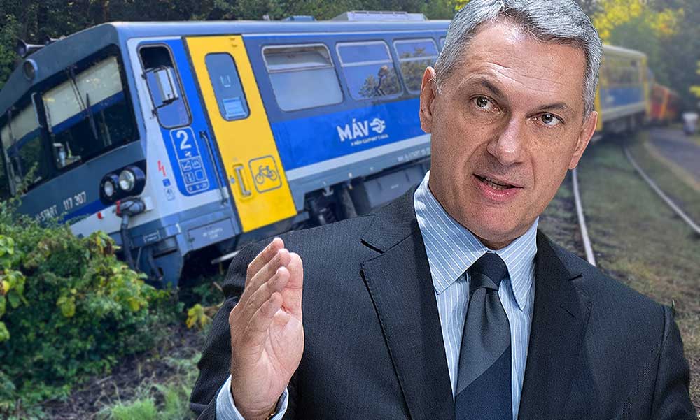 Évek óta az életveszélyes vasúti pályára engedik rá a vonatokat Verőcénél, ahol ma kisiklott egy vonat: mégis mikor akar ezzel foglalkozni Lázár János? – videó a cikkben