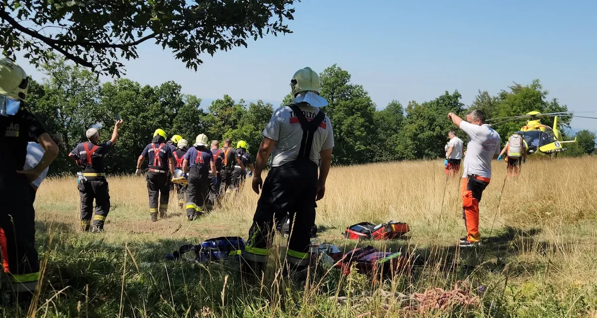Eltűnt egy matektanár a Pilisben, András nemrég végezni akart magával, akkor a kutató-mentők még időben rátaláltak – fotó a cikkben