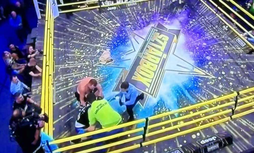 KO a Sztárboxban: Molnár Gusztáv úgy kiütötte ellenfelét, hogy Noé Viktor a ring másik végén találta magát