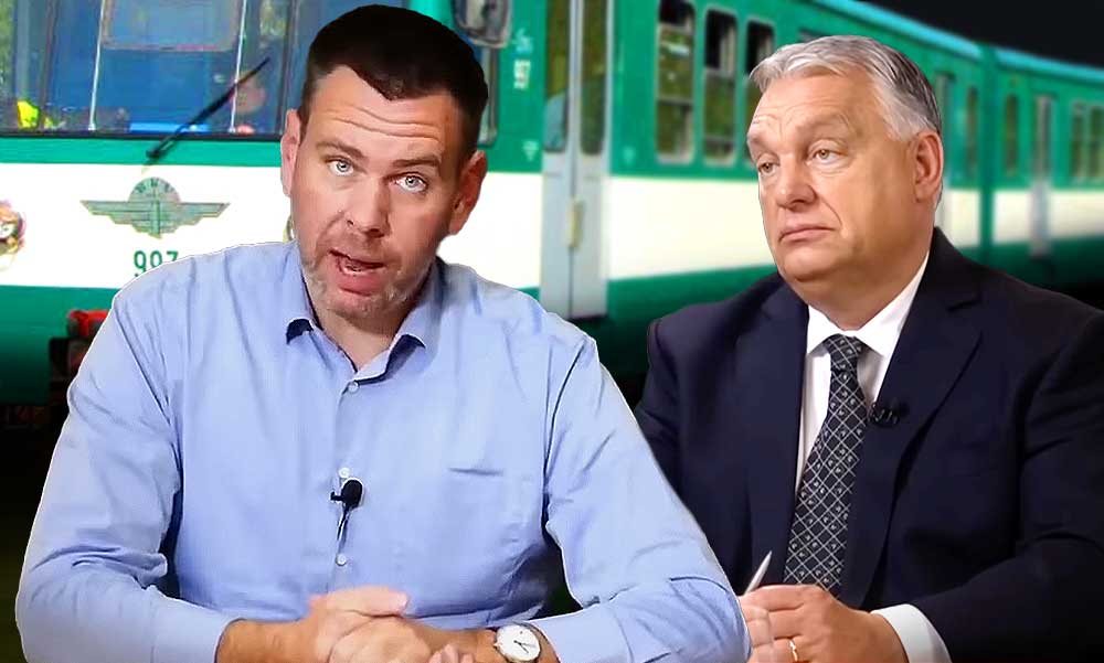 “Nem számítanak a budapesti és az agglomerációs utasok” – Vitézy Dávid beszólt volt főnökének, Orbán Viktornak a HÉV-ek miatt