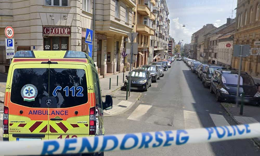 Baleset a 2. kerületben: elájult a volánnál a sofőr, majd autójával a Retek utcai kínai boltba csapódott