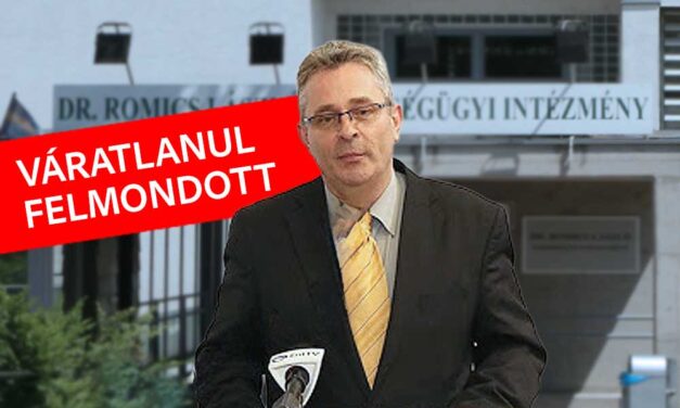 Botrány Érden – Beadta felmondását Bárány Zsolt, az egészségügyi intézmény vezetője, miután sokan kifogásolták a hosszú várólistákat