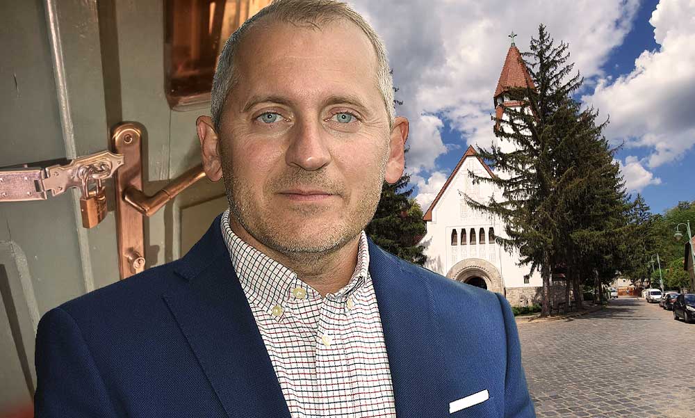 Fellázadtak a zebegényi polgármester ellen, lelakatolták a hivatal ajtóit, hogy Ferenczy Ernő Ervin polgármestert ne tudjon bemenni