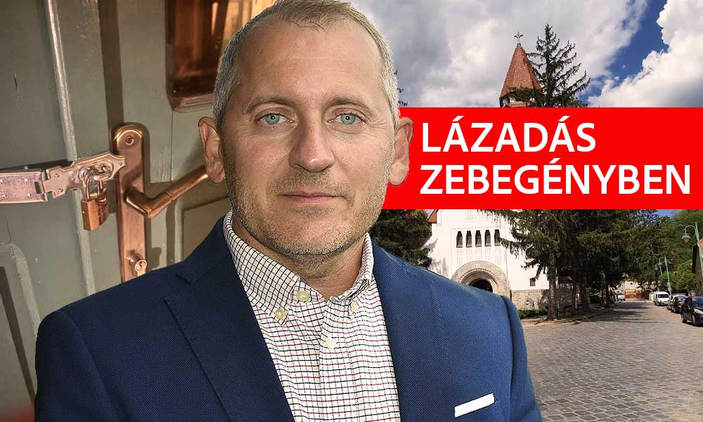 Fellázadtak a zebegényi polgármester ellen, lelakatolták a hivatal ajtóit, hogy Ferenczy Ernő Ervin polgármestert ne tudjon bemenni
