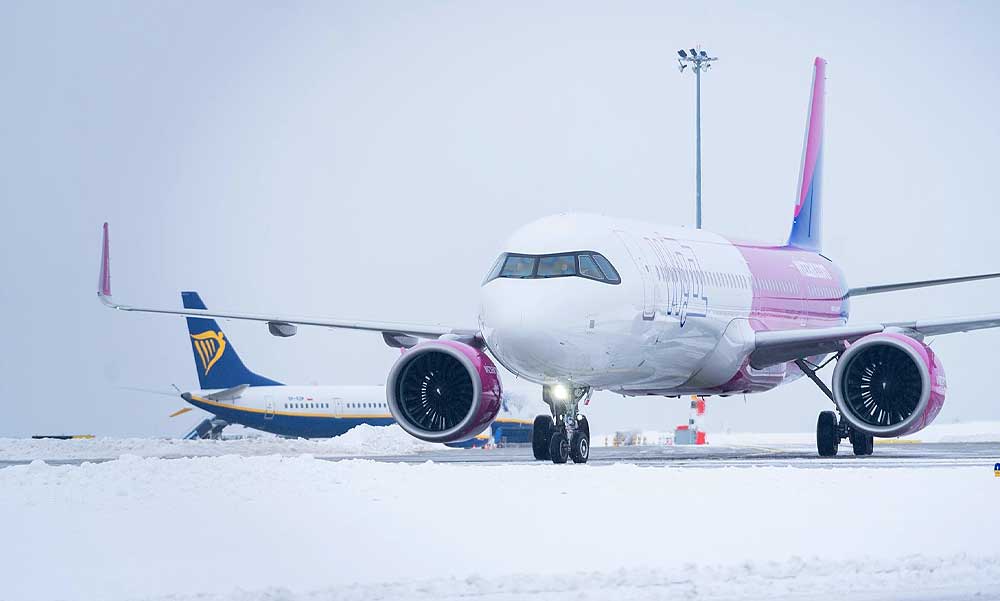 Az ónos eső miatt lezárták a Liszt Ferenc Nemzetközi Repülőteret