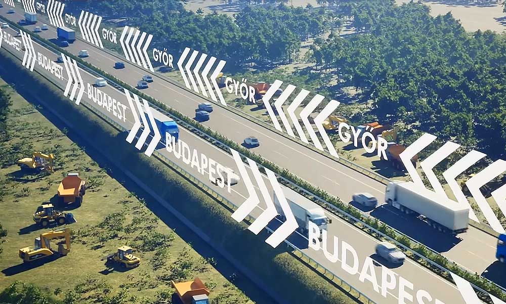 Látványos videón az M1-es autópálya átalakulása, elképesztő dolgok történnek az éj leple alatt, ezt neked is látnod kell