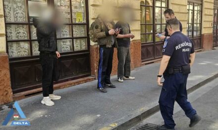 Rajtaütés Terézvárosban: Milliós készpénz és fehér por a rendőrségi drograzzián, a szomszédok buktatták le a kristálytanyát