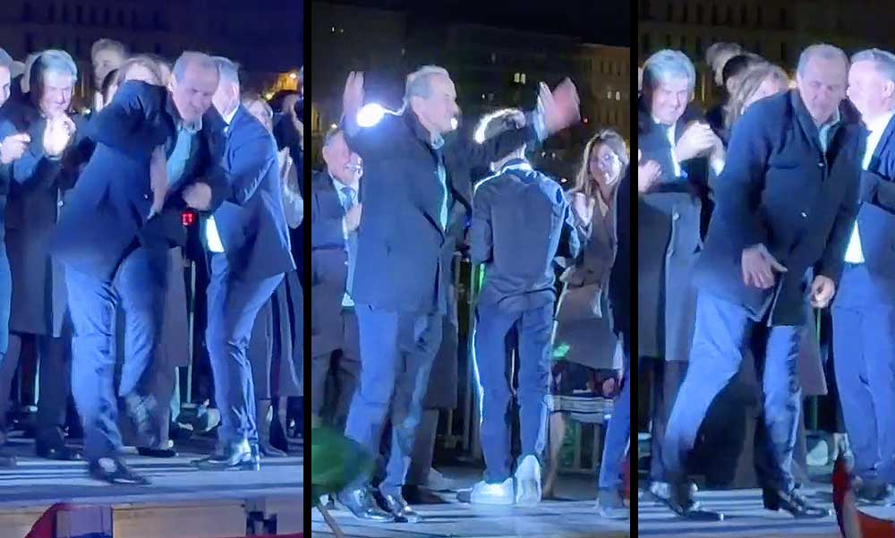 Magyar Péter győzelmét ünnepelte Budapest, az egészségügyi tárca várományosa is táncolra perdült