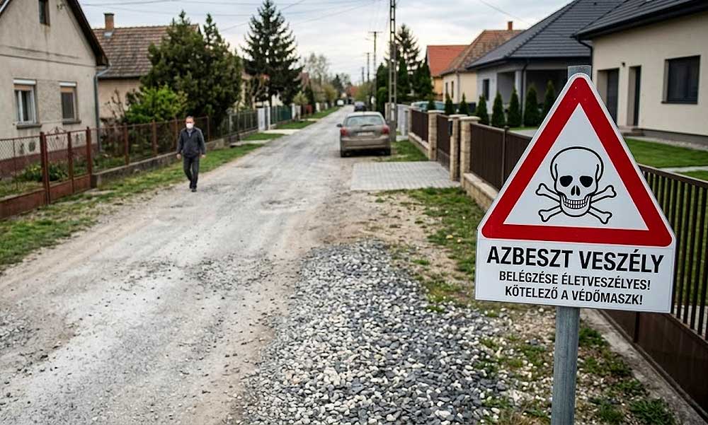 Megérkezett az azbesztszennyezés ügye Budapestre és környékére – ide is kerülhetett a veszélyes anyagból