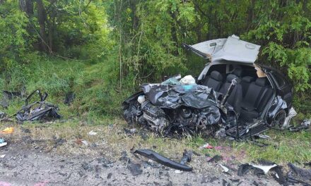 Frontális baleset Nagymaroson: az egyik sofőr a helyszínen meghalt