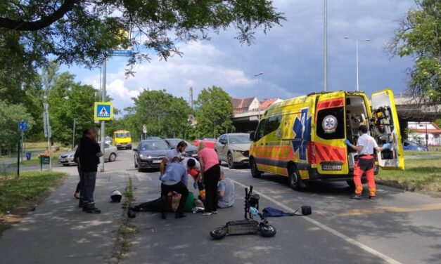 “Nem jók az esélyei” – válságos állapotban van az elektromos rollerrel elgázoltak óbudai férfi, megszólalt a sérült lánya