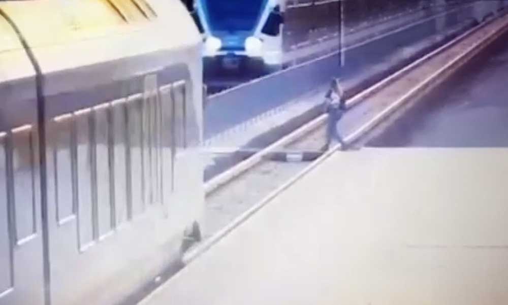 Óbudai tragédia: videón, ahogyan halálra gázolja az egyetemista lányt a vonat