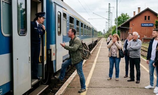 Balhé a vonaton: Leköpte és megrugdosta a kalauzt egy potyautas a szolnoki vonalon