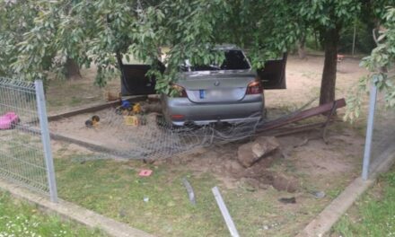 Dráma a dányi játszótéren: homokozóba hajtott egy ámokfutó BMW-s, hajszálon múlott a kicsik élete