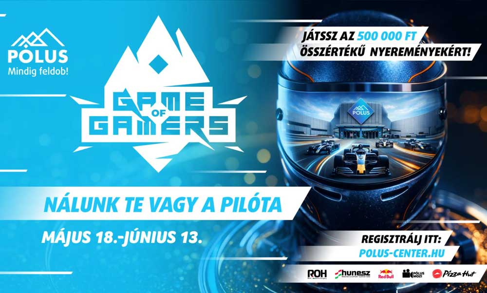 Padlógázzal indul a nyár: gaming és autós élmények költöznek a Pólusba