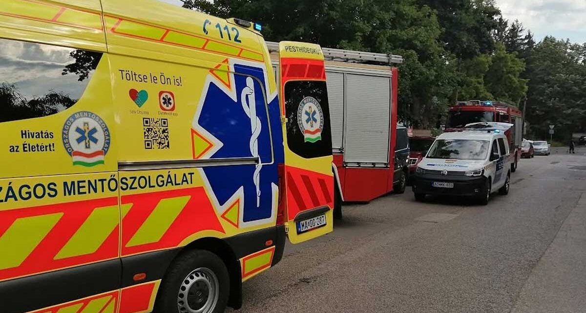 Tragikus baleset Mendénél: az édesapa meghalt, a 3 éves gyermek és édesanyja életveszélyben van