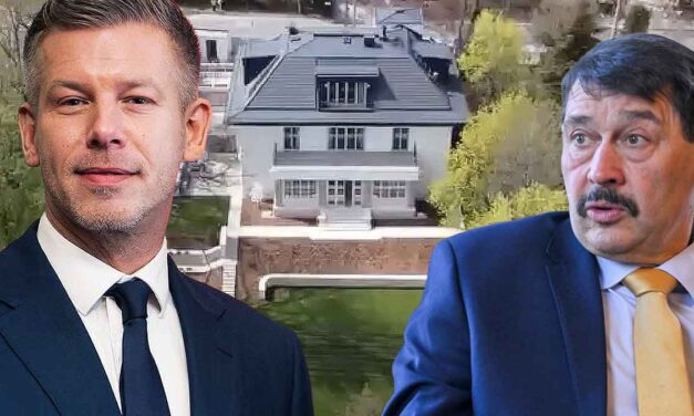 Magyar Péter megmutatta Áder János budai luxusvilláját, amelynek csak a felújítása 1,5 milliárd forintjába került az adófizetőknek – videó a cikkben