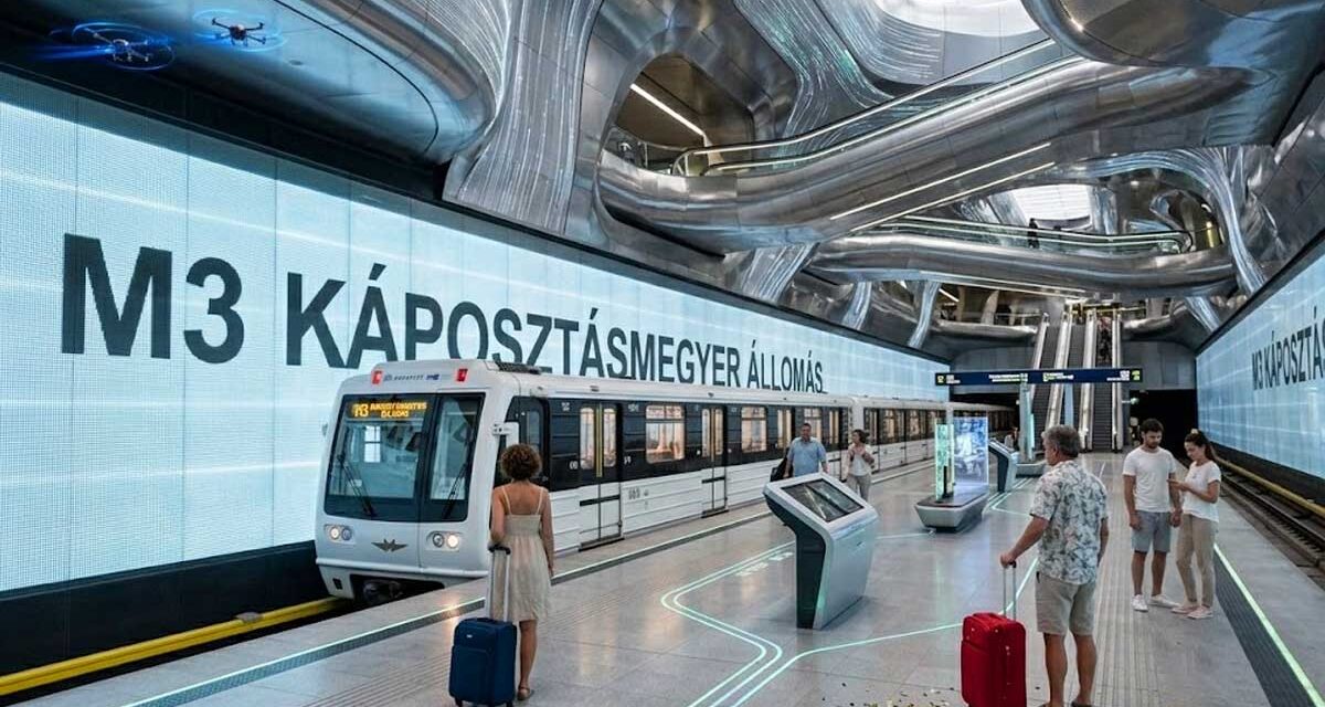 Meghosszabbítják az M3-as metrót Káposztásmegyerig, ráadásul egy 3500 milliárdos vasútfejlesztési programot is indít Magyar Péter kormánya