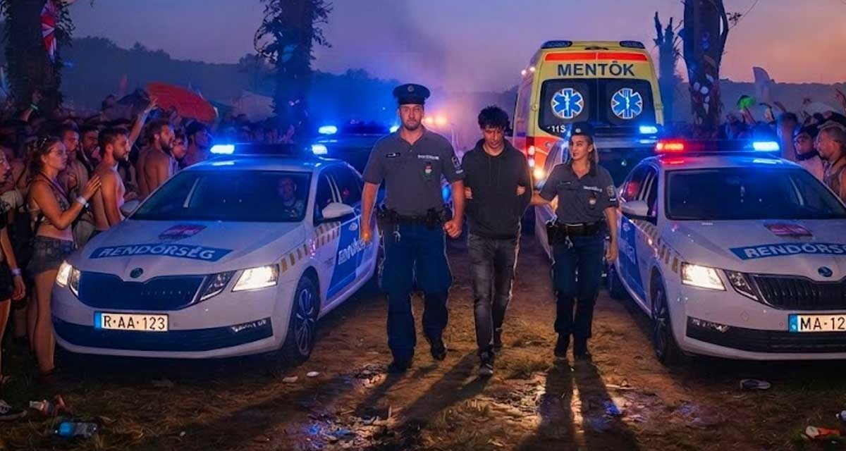 Újabb balhé az Ozora Fesztiválon – megkéseltek egy férfit, a rendőrök azonnal akcióba léptek