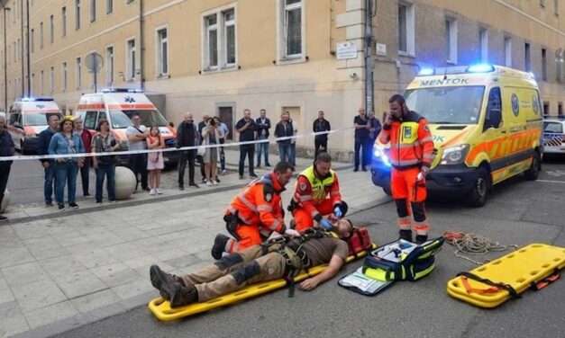 Tragédia a Blahánál: leesett és meghalt a Szent Rókus kórház felújítása közben egy munkás