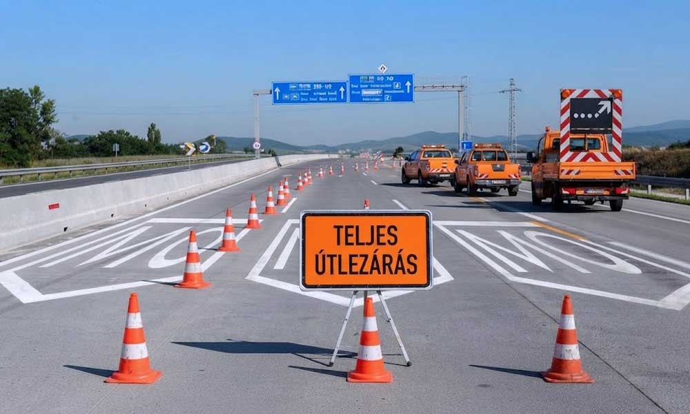 Kerüld el az M0-ást péntek este, mert egy részén teljesen leállíthatják a forgalmat