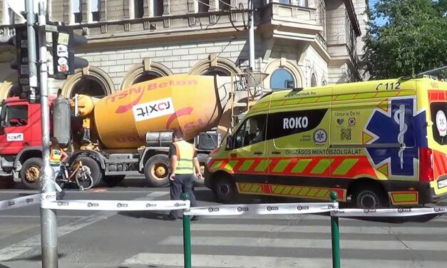 Volt behajtási engedélye annak a betonkeverőnek, amely a Király utcánál halálra gázolta a 23 éves lányt