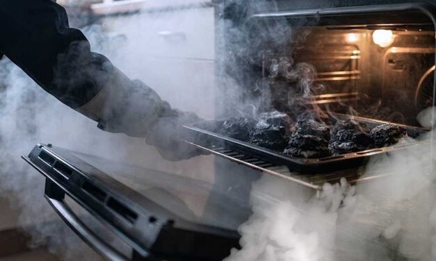 Odaégett pogácsa okozott riadalmat Gödöllőn, nagy erőkkel érkeztek a tűzoltók a társasházhoz