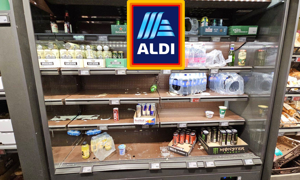 Egyre kínosabb az Aldi: Állandósult áruhiányra, koszra, hosszú pénztári sorokra panaszkodnak a budai vásárlók