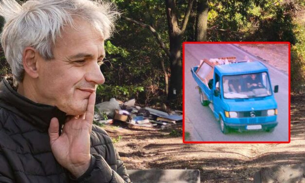 Pofátlan illegális szemétlerakókat fogtak Érden: Csőzik László polgármester emberei lecsaptak a kék platós teherautóra, aztán meglepődtek