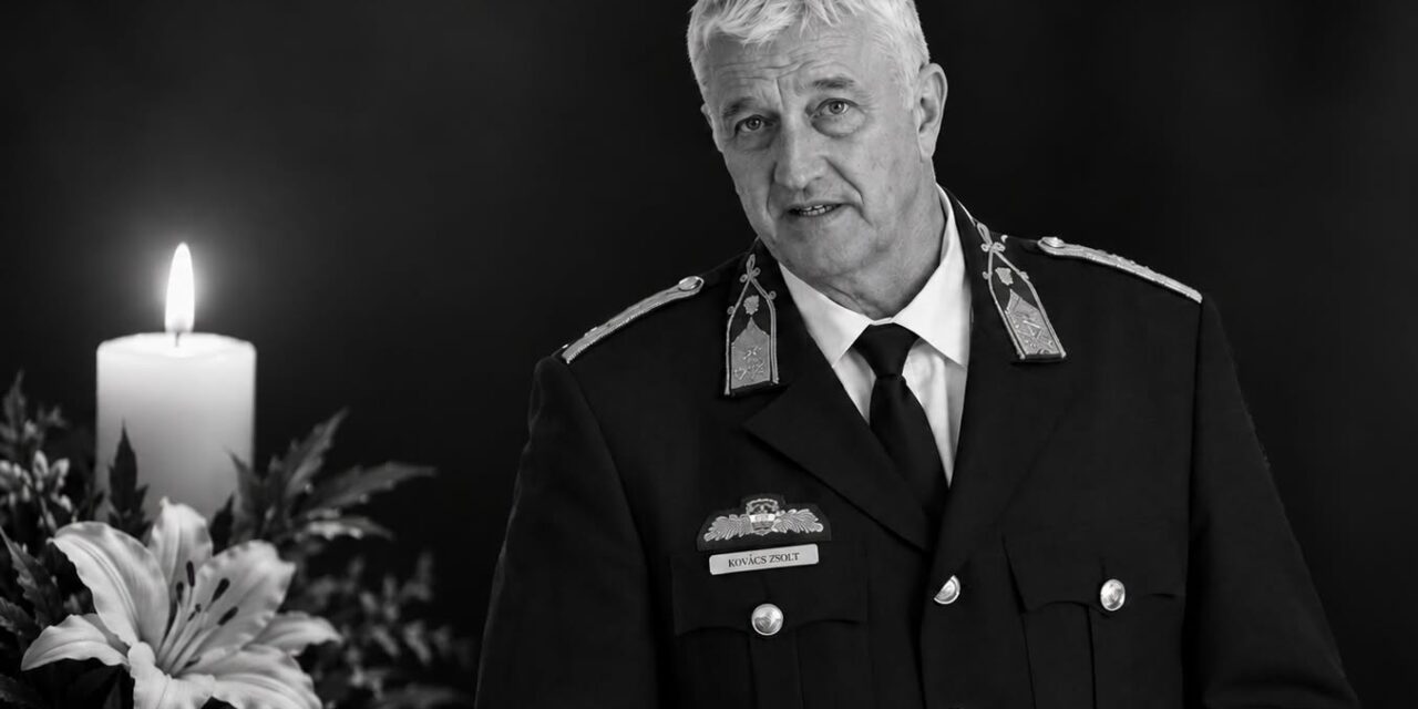 Meghalt Kovács Zsolt, Székesfehérvár és Gárdony korábbi rendőrfőkapitánya