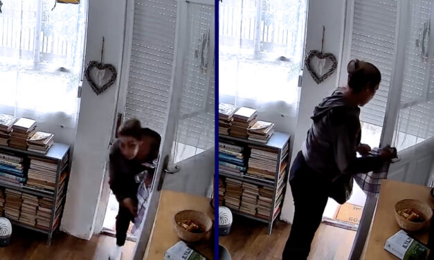 Besurranó tolvajról készült videó Biatorbágyon – a nő észrevétlenül jutott be a redőny alatt a házba, de a kamera mindent látott