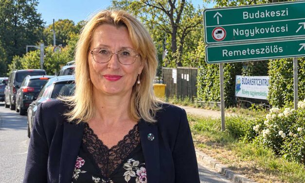 Itt a bejelentés, ekkor kezdődhet a Budakeszi úti buszsáv építése: Budakeszi polgármestere, Győri Ottilia bemondta a dátumot