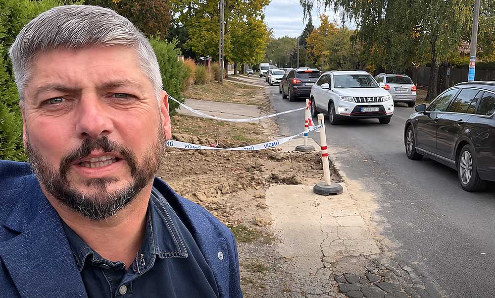“Magasról tesznek arra, hogy ez az üzemeltetési színvonal” – Kerepes polgármestere, Gyuricza László kiosztotta a Dél-Pest Megyei Viziközmű Szolgáltató embereit